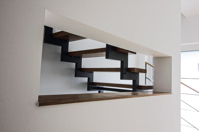 Holztreppe, Sankt Augustin
