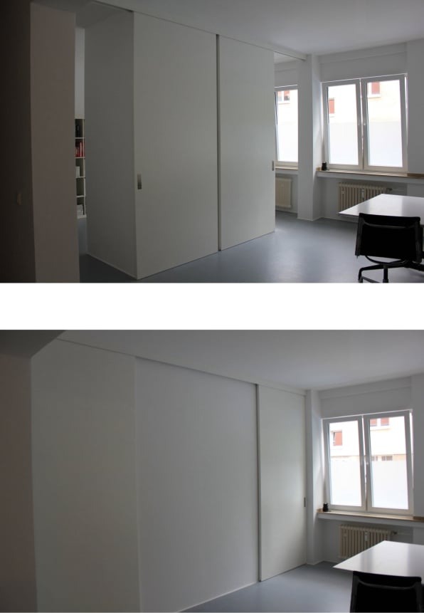 Schiebetür Weißlack Köln